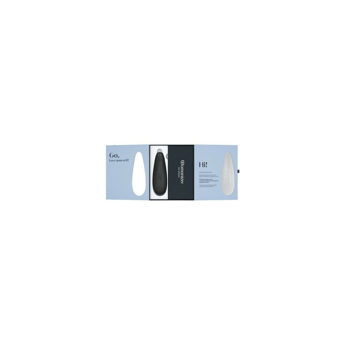 Vibrator Womanizer WOM164-BLACK Crna